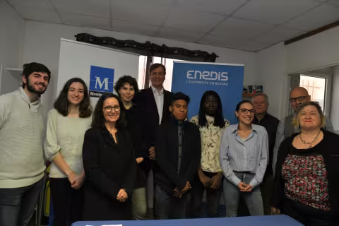 Six jeunes du chantier citoyen de la Ville de Montpellier proposent 2 jours de rencontre avec le public sur le thème des économies d'énergie