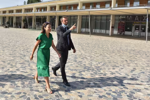le Maire de Montpellier a reçu aujourd'hui la Présidente de la région Occitanie dans le cadre d'une démarche collaborative