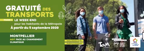 Lancement de la première étape de la gratuité des transports en commun le week-end pour les habitants de la Métropole