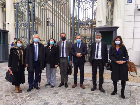 Michaël DELAFOSSE a rencontré monsieur Gérald DARMANIN, Ministre de l'Intérieur, pour évoquer la mise en place des renforts policiers à Montpellier