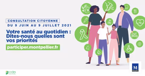 1er Contrat Local de Santé (CLS) à Montpellier, plus que deux semaines pour participer à la grande consultation citoyenne