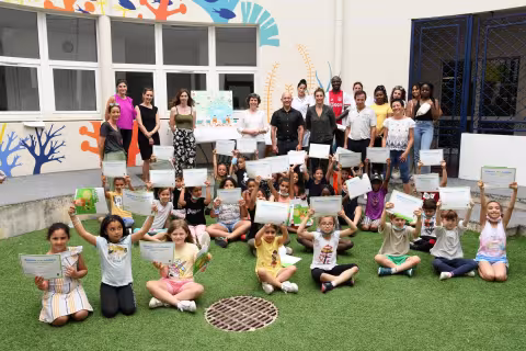 remise des diplômes "Ma cantine autrement" à plus de 300 enfants de Montpellier
