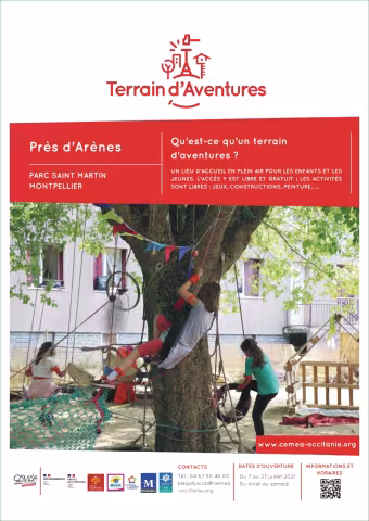 terrain d'aventures dans le quartier Prés-d'Arènes : la Ville de Montpellier soutient l'expérimentation