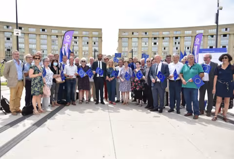 les élus et les Maires des 31 communes de Montpellier Méditerranée Métropole ont signé une charte pour l'Europe