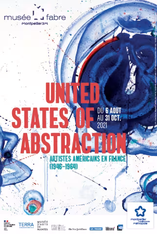 SAVE THE DATE  Visite de presse de l'exposition "United States of Abstraction - Artistes américains en France 1946-1964 ", le jeudi 5 août à 11h45 au musée Fabre