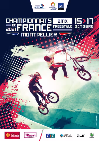 du 15 au 17 octobre, Montpellier accueille les championnats de France BMX freestyle park à Grammont