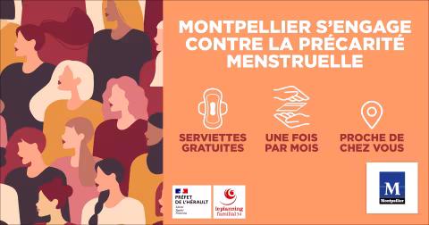 Lutte contre la précarité menstruelle : une première campagne de distribution de protections hygiéniques organisée jusqu'au 9 décembre 2021