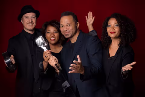 New Orleans Gospel 4tet - Concert de Gospel à la MPT Albert Dubout
