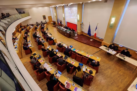 Conseil de Métropole du 14 décembre 2021 - Crédit photo : Christophe RUIZ - Montpellier Méditerranée Métropole
