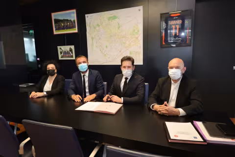 Signature de la convention cadre de « Mentorat » entre la Ville et la Métropole de Montpellier et l’université de Droit et de science politique del'université de Montpellier