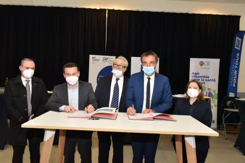 Signature de la préfiguration du Contrat Local de Santé (CLS) - Construire la ville Santé de demain