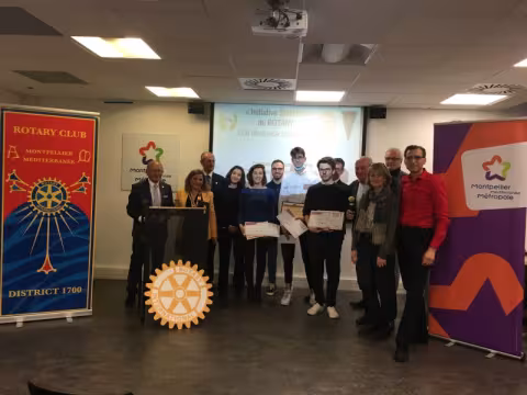 9e édition du prix INITIATIVE START'UP du rotary Club Montpellier Méditerranée