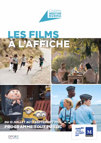 Cinéma municipal Nestor Burma : les films à l'affiche du 13 juillet au 13 septembre 2022