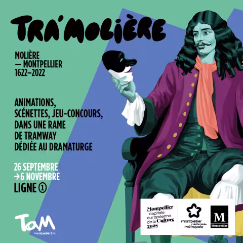 Circulation du Tra'Molière entre le 26 septembre et le 5 novembre