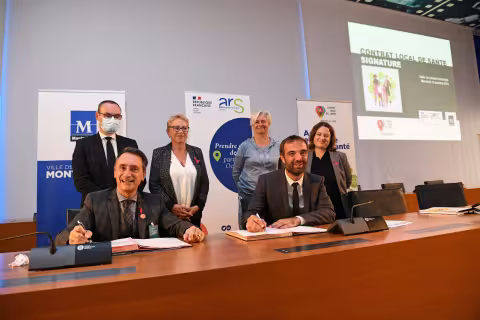 Signature du contrat local de Santé 2022-2027