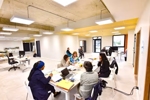 l'espace numérique NUMIKS a ouvert ses portes au sein de l'espace Gisèle Halimi, quartier Mosson