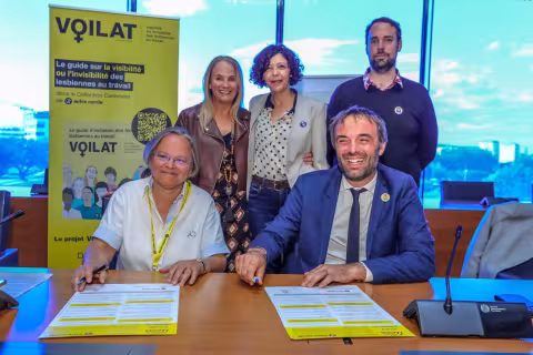 Signature de la charte d'engagement LGBT+, toujours plus pour l'inclusion des personnes LGBT+ au sein de la Ville et de la Métropole de Montpellier