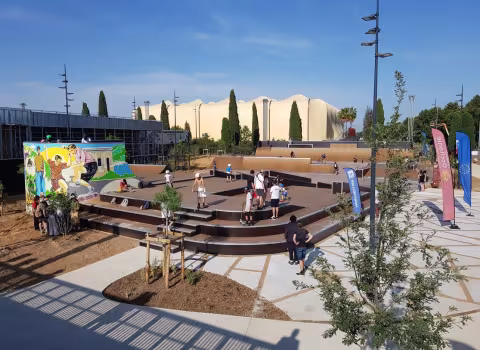le BMX skatepark international de Montpellier "Ronan Pointeau" inauguré