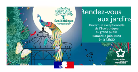 Ouverture exceptionnelle de l'écolothèque samedi 3 Juin de 9h à 12h30 pour les « Rendez-vous au jardin »
