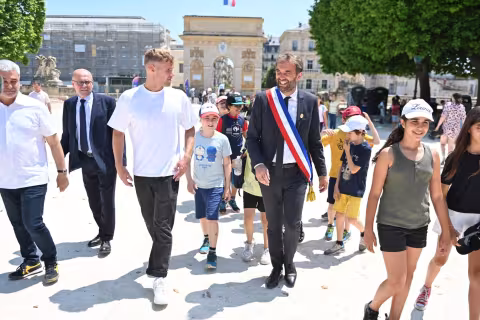 RETOUR EN IMAGES : Une Fête des écoles sous le signe de la Journée olympique et paralympique et du dévoilement du parcours du relais de la flamme en 2024