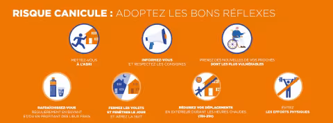 VIGILANCE ORANGE CANICULE - LA VILLE, LE CCAS ET LA METROPOLE DE MONTPELLIER INFORMENT