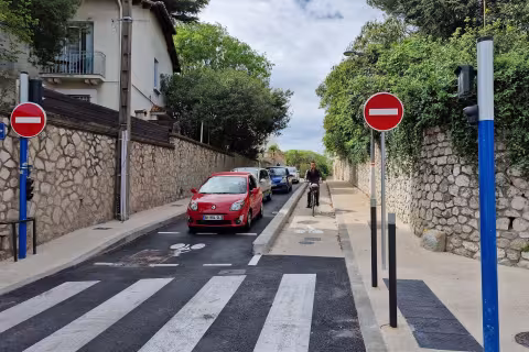 INAUGURATION DE LA NOUVELLE RUE DU PROFESSEUR FORGUE ET DE LA NOUVELLE SECTION DE LA RUE FONTCARRADE