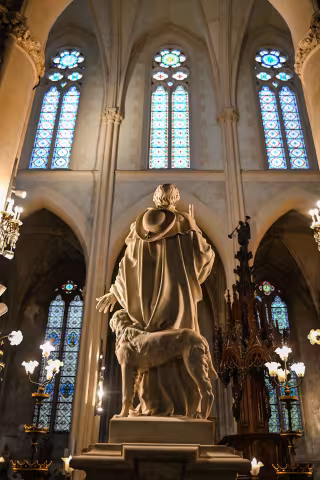 Inaugurationd es vitraux de l'église Saint Roch