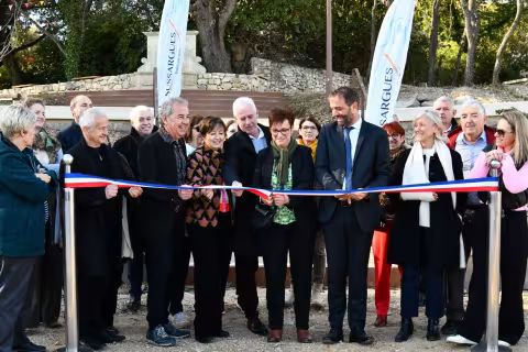 INAUGURATION DU PARC DU 14 JUILLET À SUSSARGUES