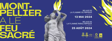 NOTE AUX REDACTIONS : agenda du Maire-Président à l'occasion du relais de la flamme olympique le lundi 13 mai à Millau, Sète et Montpellier