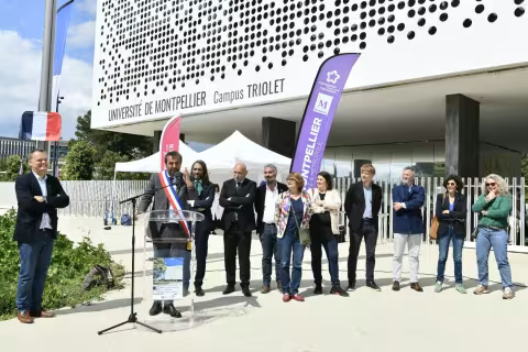 INAUGURATION DU PARVIS ALEXANDER GROTHENDIECK (1928-2014)