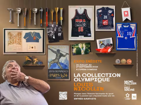 "La Collection olympique Louis Nicollin", une exposition inédite à découvrir du 26 juillet au 1er septembre 2024