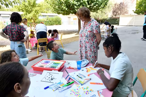 Un bilan positif pour la "cour ouverte" cet été à l'école Boulloche