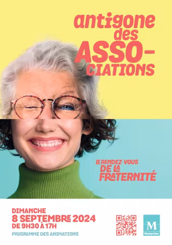 ANTIGONE DES ASSOCIATIONS : LE RENDEZ VOUS DE LA FRATERNITE, DIMANCHE 8 SEPTEMBRE 2024 – ANTIGONE