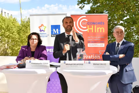 Montpellier fière d'accueillir le 84è Congrès USH / annule et remplace