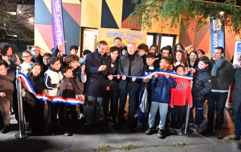 INAUGURATION DE L’ESPACE JEUNES DE LA MAISON POUR TOUS - CENTRE SOCIAL ESCOUTAÏRE