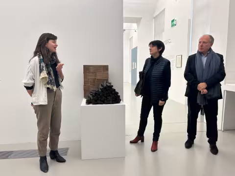 "Accroc & caractère" de Dominique DE BEIR et "...d'après... autour... avec... selon" de Pierre BURAGLIO, du 7 décembre 2024 au 2 mars 2025 au musée fabre