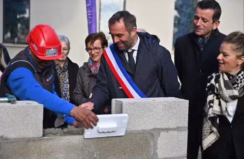 Inauguration du cimetière métropolitain et pose de la 1ere pierre de l’extension du complexe funéraire de Montpellier Méditerranée Métropole
