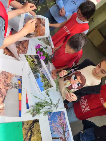"Montpellier Change Avec Vous" quartier Cévennes - édition 3 : la rue aux écoliers et le parvis à hauteur d'enfants devant les écoles Goethe/Langevin inaugurés ce matin