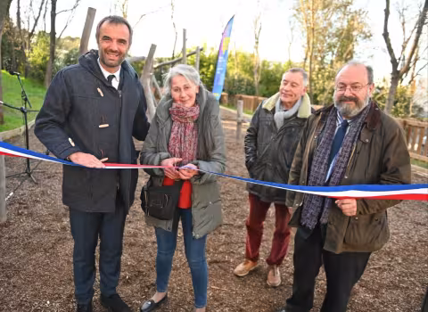 "Montpellier Change Avec Vous" quartier Cévennes - édition 3 : l'aire de jeux et le boulodrome du square Las Rebes inaugurés