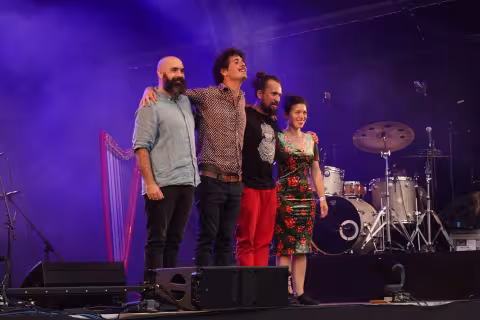 Concert de « Chocho Cannelle » - Photo libre de droit.