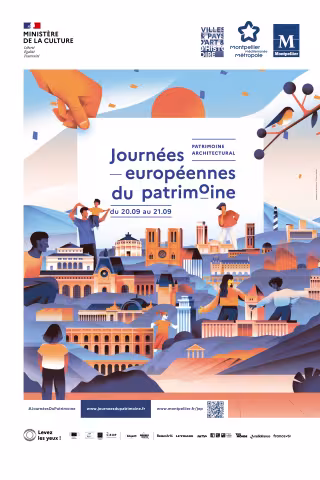 Journées Européennes du Patrimoine samedi 20 & dimanche 21 septembre : 1 thème et 1 commémoration mis à l'honneur & des idées de sorties pour toute la famille