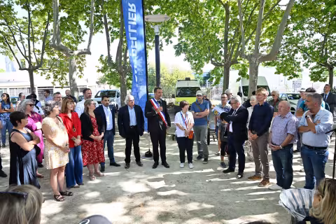 La Ville de Montpellier a inauguré le marché alimentaire du quartier Millénaire