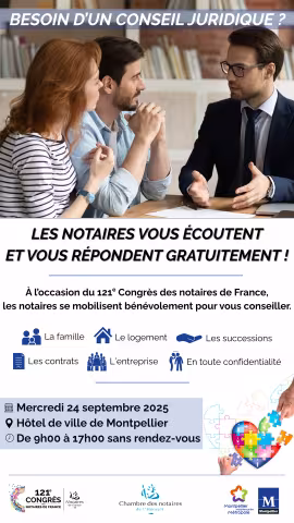 La Ville de Montpellier accueille le 121e Congrès des notaires de France