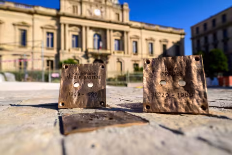 145 paves mémoriels pour honorer la mémoire des résistantes et résistants montpelliérains - un aménagement symbolique et artistique