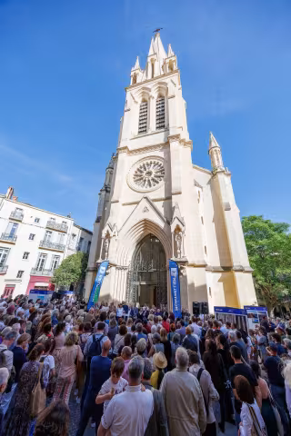 Succès et prolongation d'"Adventice" de JR au Carré Sainte-Anne de Montpellier