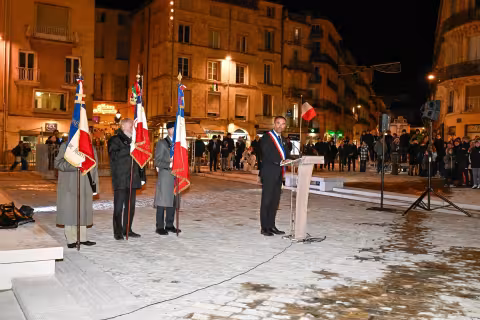 LA VILLE DE MONTPELLIER A DÉVOILE DES PLAQUES MÉMORIELLES EN HOMMAGE AUX RÉSISTANTES ET RÉSISTANTS MONTPELLIÉRAINS