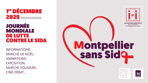 Journée internationale de lutte contre le sida à Montpellier - programmation 2025