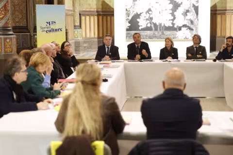 Ce lundi 8 décembre, le Conseil d’Administration de « M28 - Terres de culture » s’est réuni ce jour au Carré Sainte-Anne à Montpellier