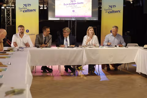 Le Conseil d'administration de l'association M28 s'est réuni aujourd'hui 29 mai au Chai des Moulins à Sète. Photo © Alain Scherer (Cliquer sur les photos pour les télécharger).