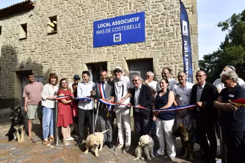 INAUGURATION DE L’ÉCOLE DE CHIENS GUIDES ET D’ASSISTANCE FRANCE DÉFI VISION